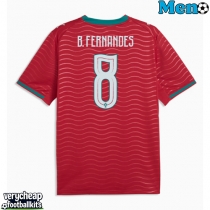 Portugal Bruno Fernandes #8 Replica Home Shirt World Cup 2026 Short Sleeve